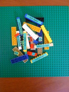 Lego(TM) blocks waiting to become TCP header diagram