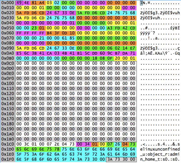 XFS Inode with Extent Array